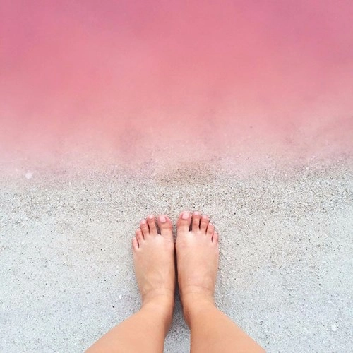 Hồ nước màu hồng tuyệt đẹp khiến giới trẻ thay nhau chụp ảnh - 3