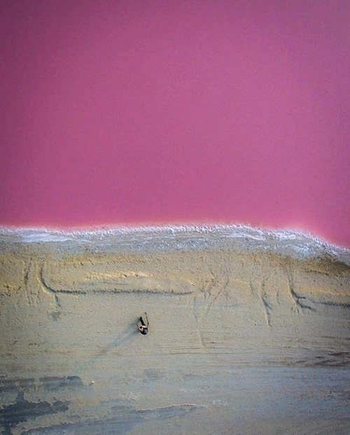 Hồ nước màu hồng tuyệt đẹp khiến giới trẻ thay nhau chụp ảnh - 7