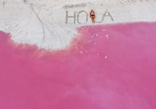Hồ nước màu hồng tuyệt đẹp khiến giới trẻ thay nhau chụp ảnh - 10
