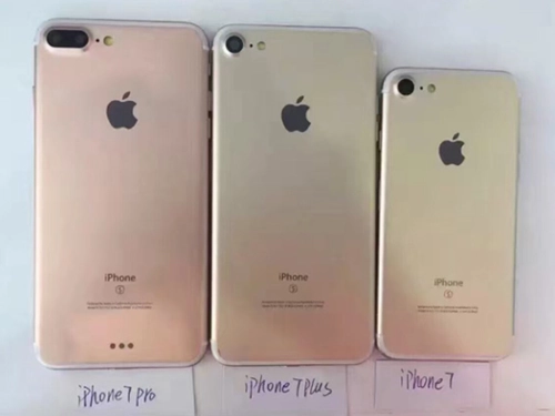 Không có iphone 7 pro apple chỉ ra mắt 2 phiên bản iphone 7 7 plus - 1