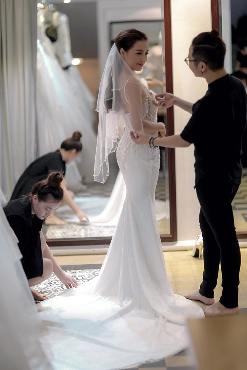 Linh phi thử áo cưới bồng bềnh như mây - 10