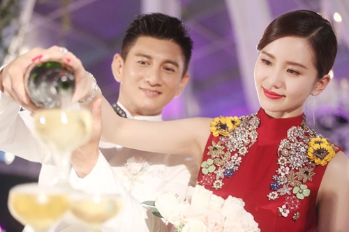 Lưu thi thi mặc váy cưới 11 tỷ đồng gây choáng váng - 8