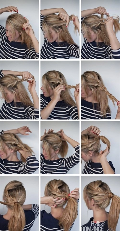 Mách bạn gái 15 cách tạo kiểu tóc đẹp và cực dễ làm - 4