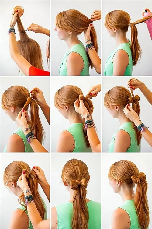 Mách bạn gái 15 cách tạo kiểu tóc đẹp và cực dễ làm - 5