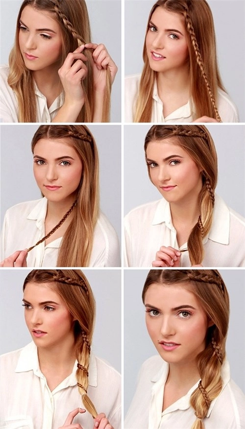 Mách bạn gái 15 cách tạo kiểu tóc đẹp và cực dễ làm - 12