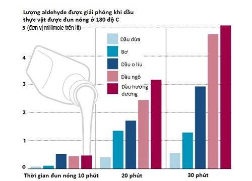 Nấu ăn bằng dầu thực vật có thể gây ung thư - 2