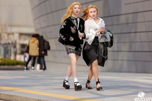 Ngắm street style của những thiên thần nhỏ tại seoul fw - 8