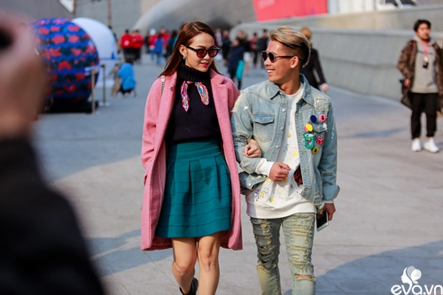 Ngắm street style của những thiên thần nhỏ tại seoul fw - 2