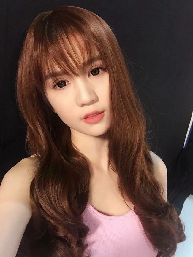 Ngọc trinh xinh lung linh với tóc mái thưa - 2