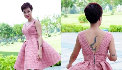 Người đẹp việt và những hình xăm lớn gây xôn xao - 3