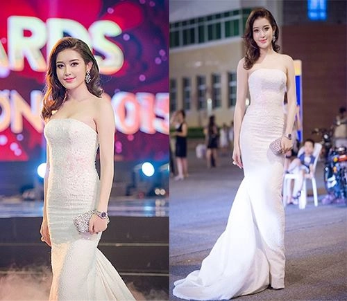 Những chiếc váy trắng làm say đắm lòng người của huyền my - 10