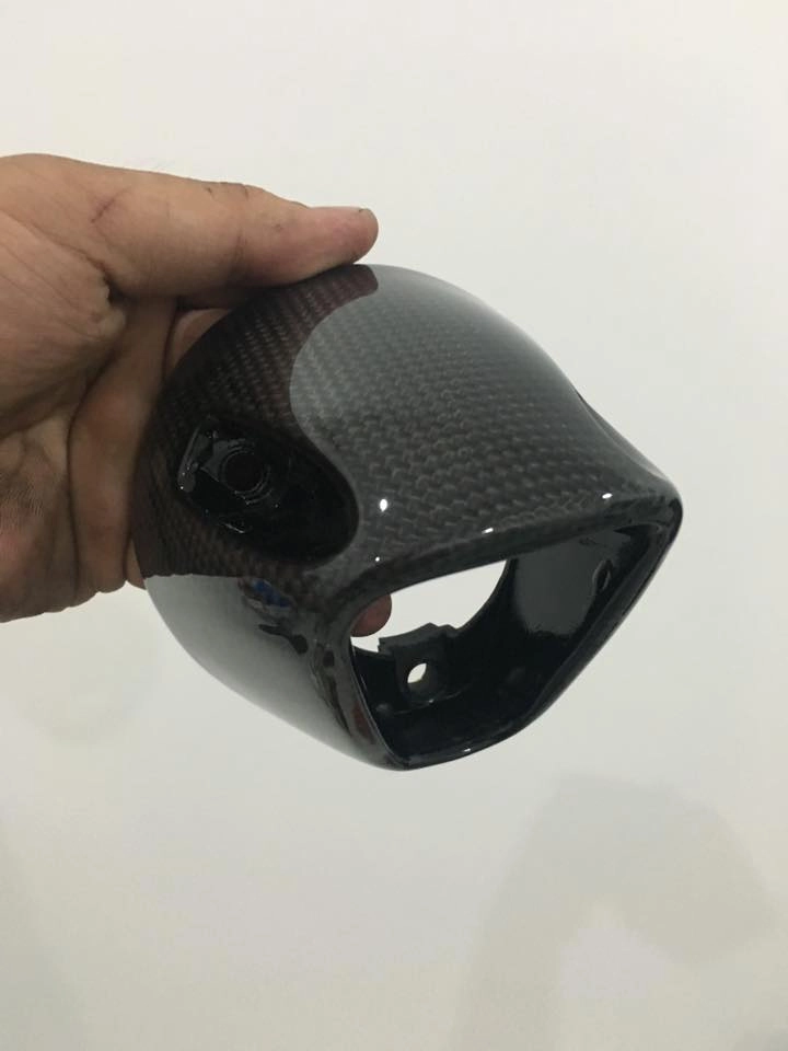 Những phụ tùng suzuki raider ốp carbon fiber độc đáo - 4