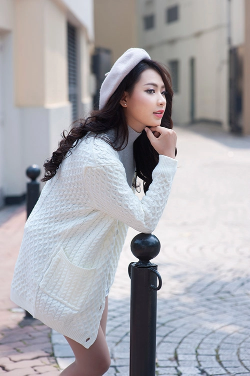 Nữ công sở sành điệu với cardigan hot nhất thu đông 2015 - 11