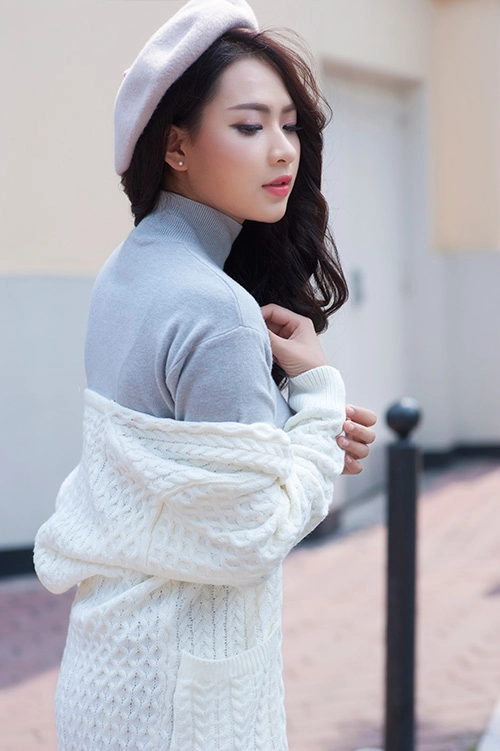 Nữ công sở sành điệu với cardigan hot nhất thu đông 2015 - 13