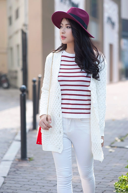 Nữ công sở sành điệu với cardigan hot nhất thu đông 2015 - 18