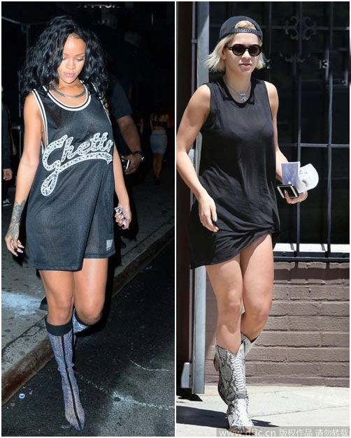 Phong cách rihanna bị sao chép lộ liễu - 13