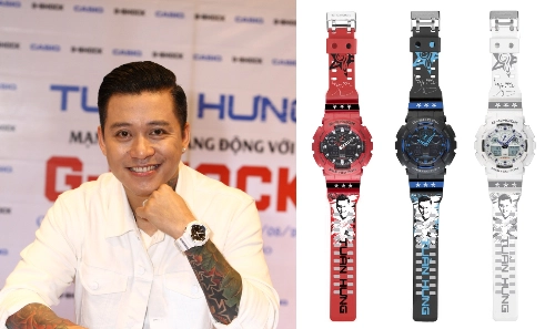  ra mắt đồng hồ casio g-shock phiên bản tuấn hưng - 1