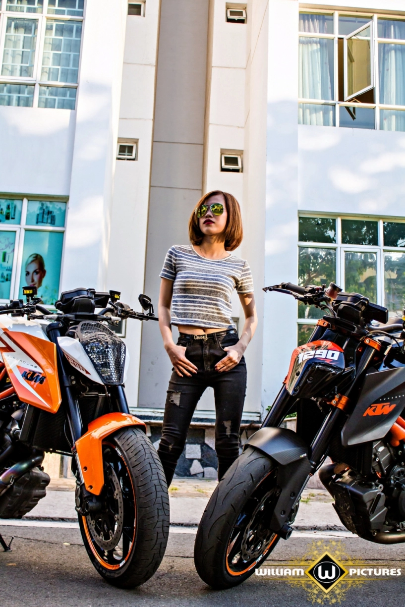 Song mã ktm 1290 super duke r tuyệt đẹp trong bộ ảnh thiên thần và ác quỷ tại việt nam - 6