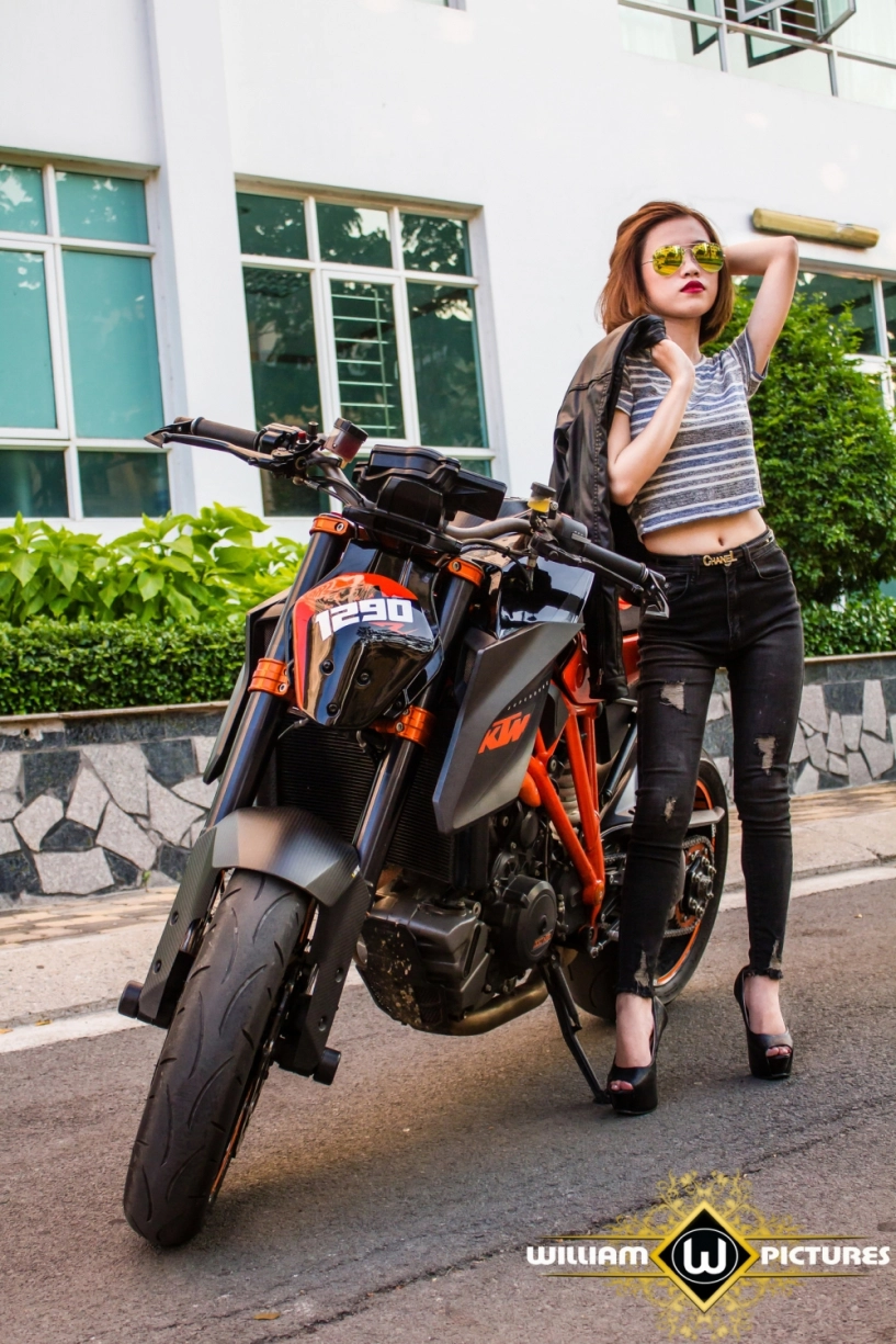 Song mã ktm 1290 super duke r tuyệt đẹp trong bộ ảnh thiên thần và ác quỷ tại việt nam - 19