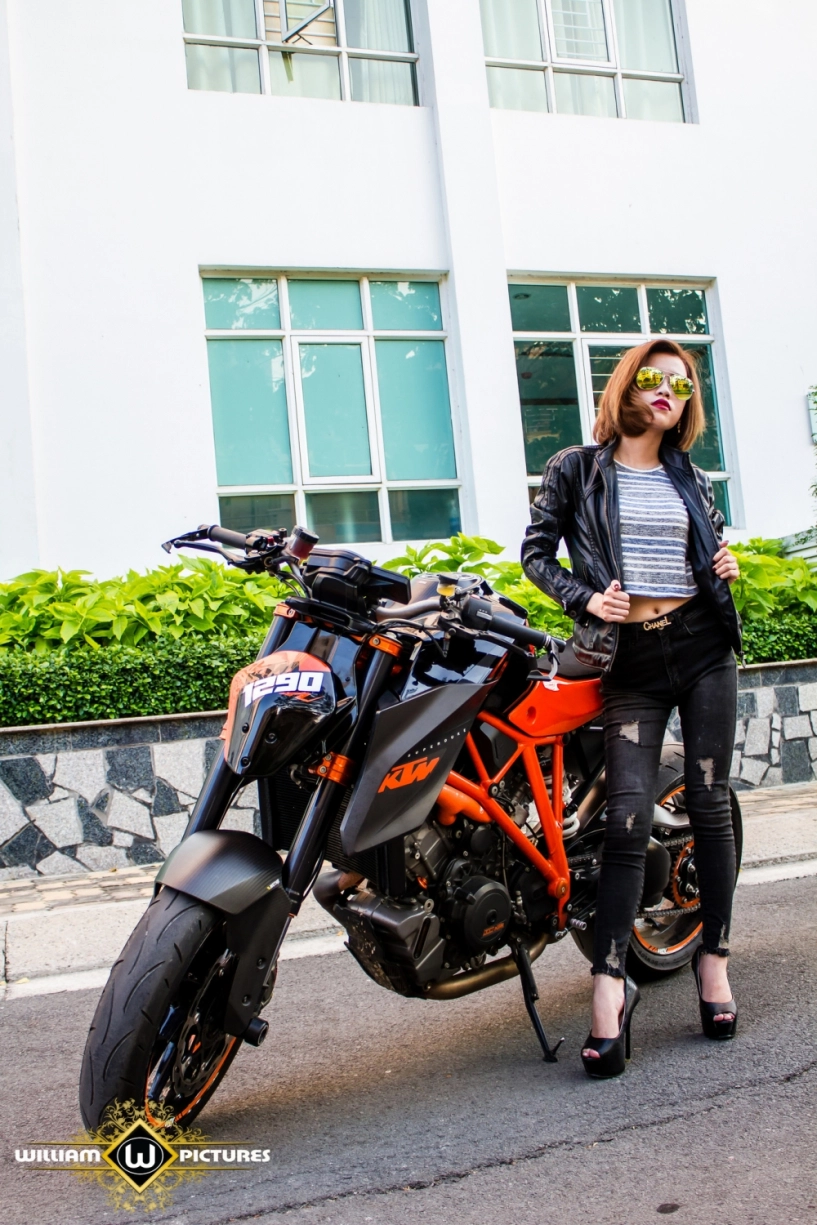 Song mã ktm 1290 super duke r tuyệt đẹp trong bộ ảnh thiên thần và ác quỷ tại việt nam - 23