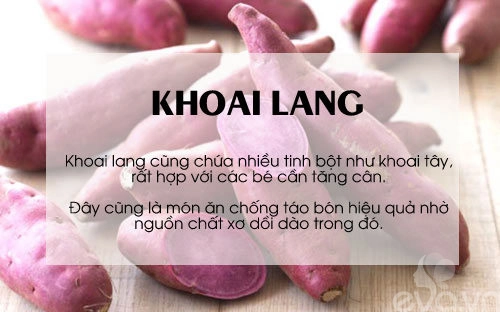 thực phẩm vàng cho bé cần tăng cân chóng lớn - 3