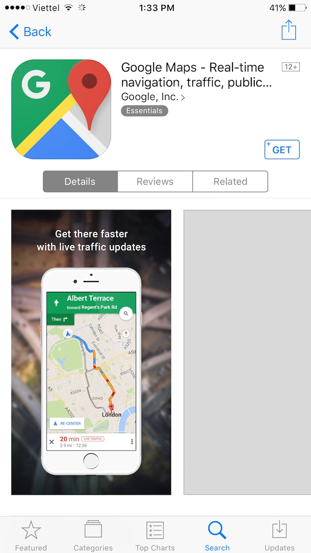 Tin vui ứng dụng google maps đã chính thức được sử dụng tại việt nam - 2