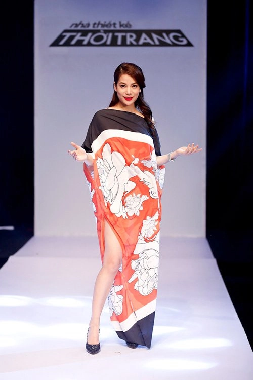 Trương ngọc ánh váy áo thất thường tại project runway 2015 - 6