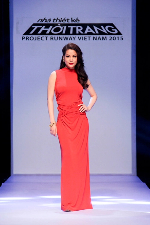 Trương ngọc ánh váy áo thất thường tại project runway 2015 - 9