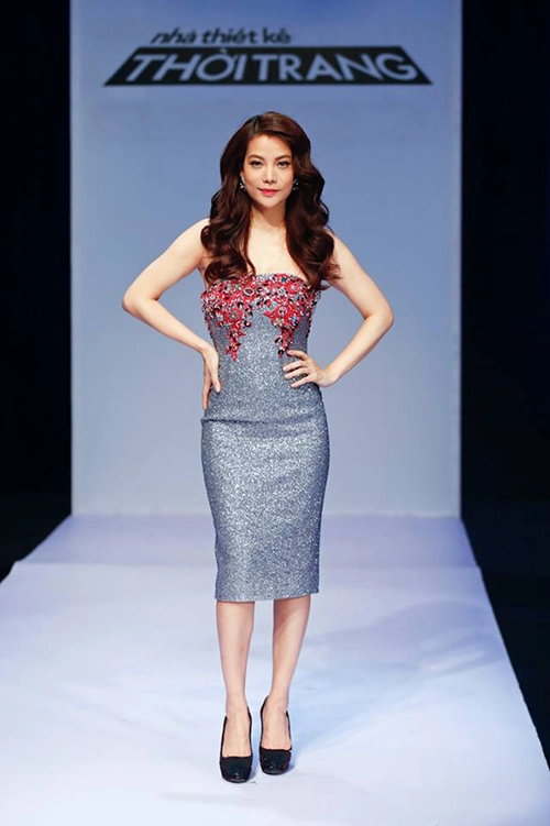 Trương ngọc ánh váy áo thất thường tại project runway 2015 - 11