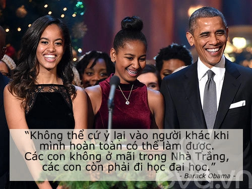 6 câu nói dạy con của vợ chồng obama khiến thế giới khâm phục - 6