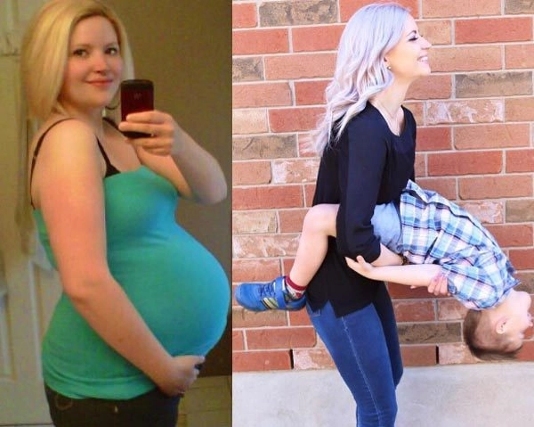 Bà mẹ 3 con xinh như thiếu nữ nhờ giảm 32kg - 5