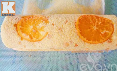 Bánh bông lan cuộn cam tươi ngon miễn chê ăn là mê - 9
