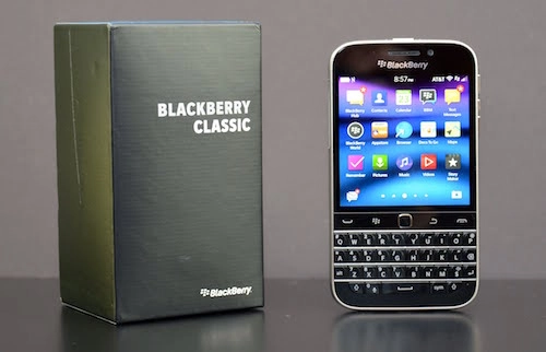  blackberry ngừng sản xuất điện thoại classic - 1