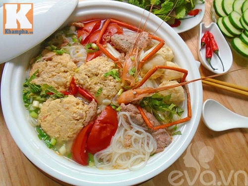 Bún riêu tôm cho bữa sáng cuối tuần - 9