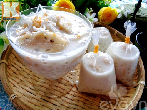 Chè chuối cốt dừa ngon mát ngọt thơm - 7
