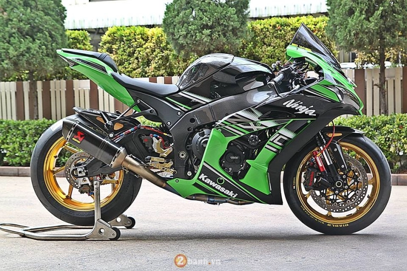 Choáng ngợp với dàn đồ chơi siêu khủng trên kawasaki ninja zx-10r 2016 - 18