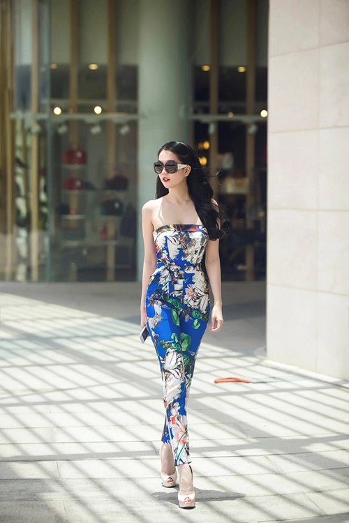 Chọn cách mặc jumpsuit đẹp như ngọc trinh - 4