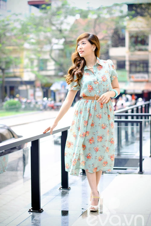 Eva đẹp cô chủ shop mê mệt váy maxi - 6