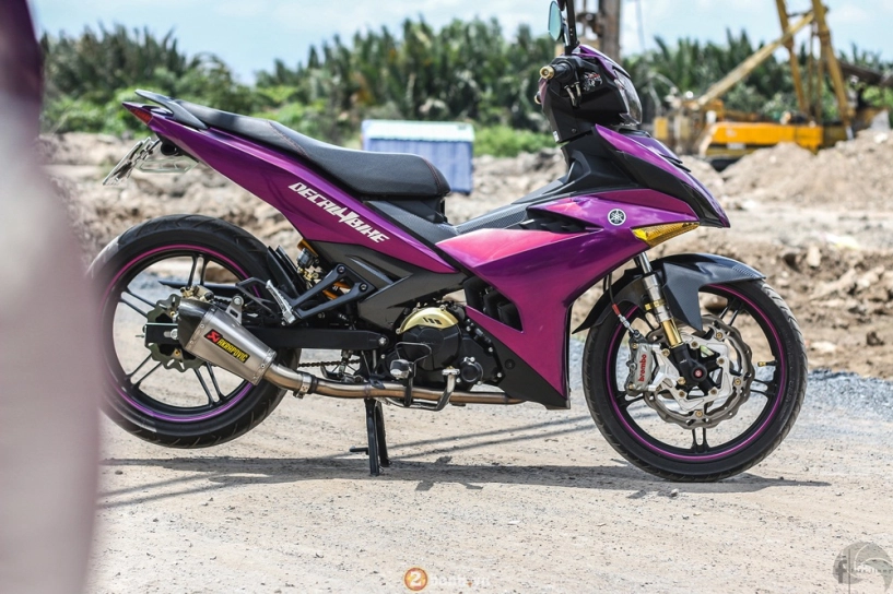 Exciter candy violet nổi bật với dàn chân hầm hố - 2