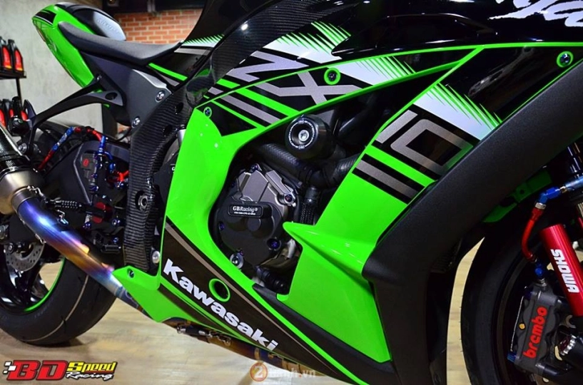 Kawasaki ninja zx-10r 2016 trong bản độ cực chất từ bd speed racing - 12