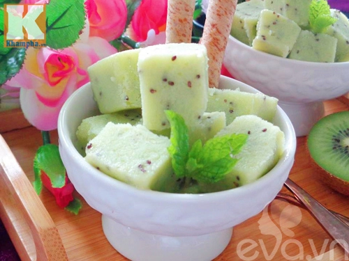 Kem kiwi mát lạnh thơm ngon lại dễ làm - 7