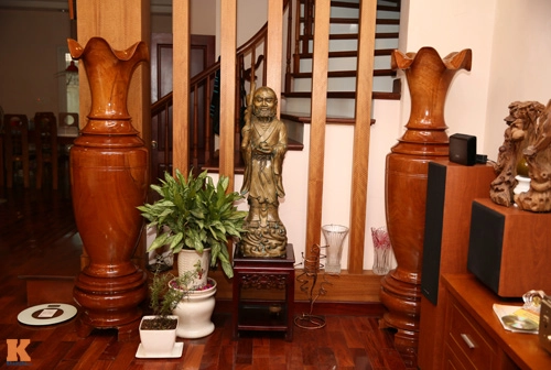 Ngất ngây nhà gỗ đẹp mà sang của bảo trâm idol - 7