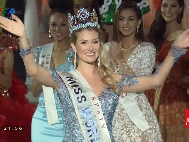 Người đẹp tây ban nha đăng quang hoa hậu thế giới 2015 - 2