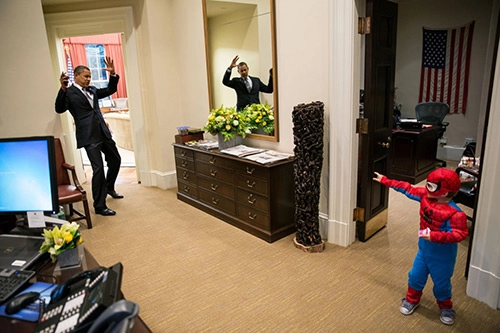 Những hình ảnh chứng minh tình yêu trẻ của tổng thống obama - 2