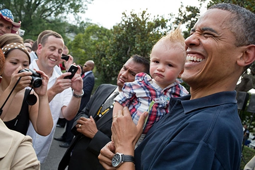 Những hình ảnh chứng minh tình yêu trẻ của tổng thống obama - 7