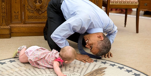 Những hình ảnh chứng minh tình yêu trẻ của tổng thống obama - 9