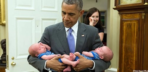 Những hình ảnh chứng minh tình yêu trẻ của tổng thống obama - 10