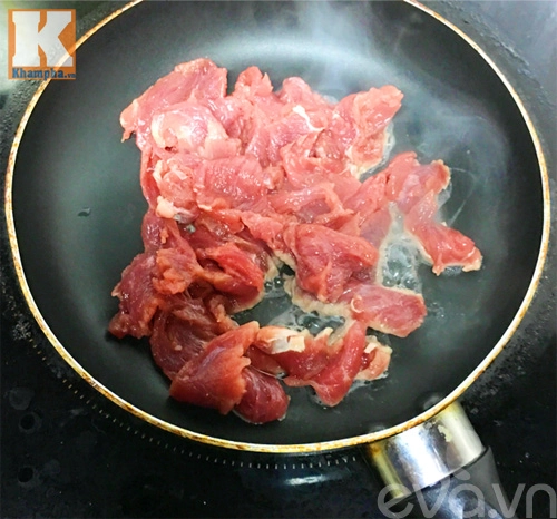 Nộm rau muống trộn thịt bò giòn ngon - 6