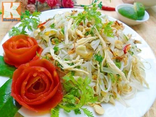 Phở gà trộn đơn giản cho bữa sáng - 10