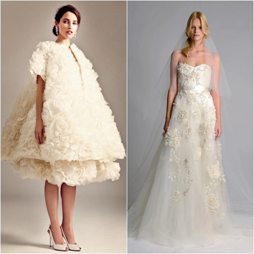 6 mẫu váy cưới hứa hẹn bùng nổ năm 2014 - 16